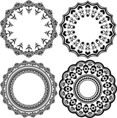 set of vintage frames