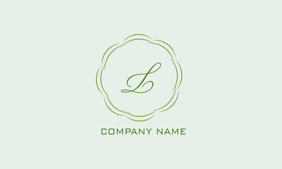 Magnificent brand with calligraphy letter. Branding styles of classic style. Vector illustration.