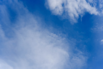 clear blue sky with cloud during day