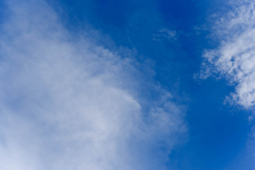 clear blue sky with cloud during day