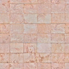 Pink marble tiles for the bathroom.Background or texture