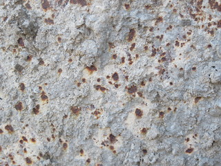 gray background texture of the iron box with concrete