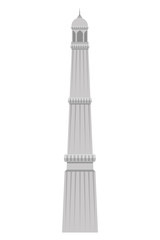 jama masjid famous building icon