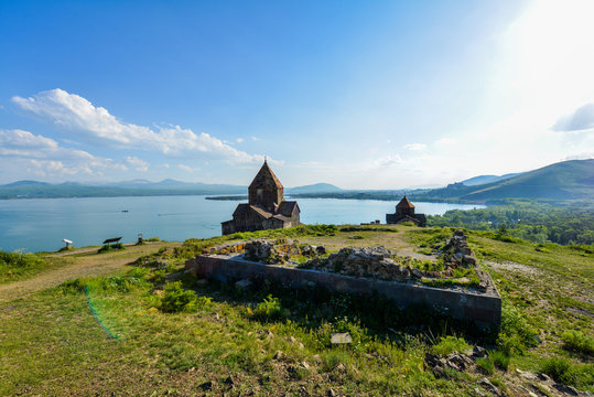 Sevanavank Monastery in the Gegharkunik Province of Armenia.
