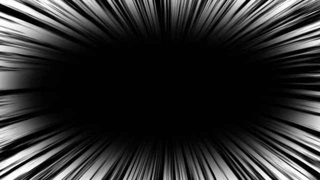 Animation of Comic speed radial background
