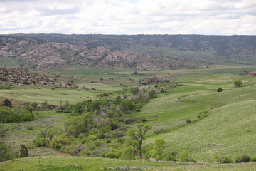 Fototapeta premium view of rural landscape