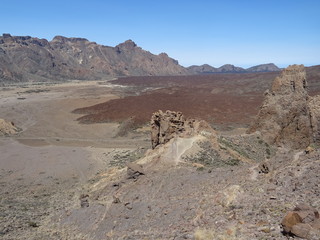 Fototapeta na wymiar Parque Nacional del Teide, Tenerife 