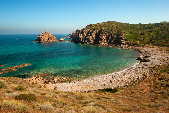 Sardegna, Cala Is Tramatzus, Italia