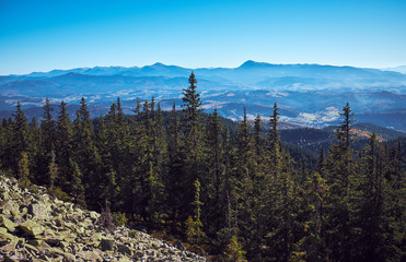 The Carpathian Mountains or Carpathians