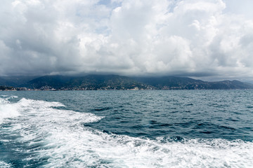 Small city from the sea
