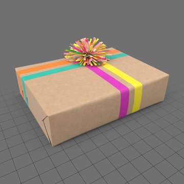 Gift wrapped box 1