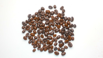 coffee bean isolate on white background