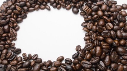 coffee bean isolate on white background