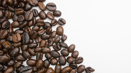 coffee bean isolate on white background