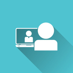 Webinar, Online Coaching Icon