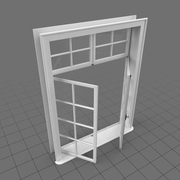 Classic open window 4