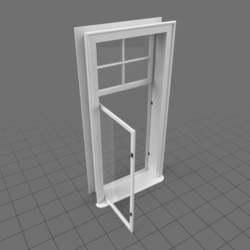 Classic open window 3