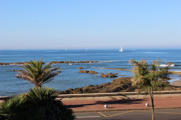 Les roches noires aux sables d'Olonne