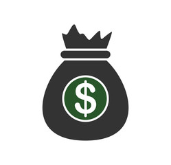 Money security related icon on background for graphic and web design. Simple illustration. Internet concept symbol for website button or mobile app.