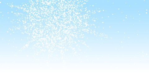 Amazing falling snow Christmas background. Subtle 