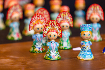 Colorful decorations on the Christmas market in Strasbourg