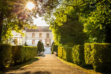 Cormatin Castle in Burgundy, France.