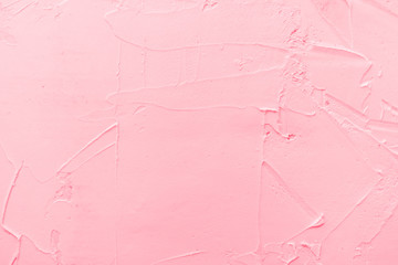 Strawberry ice cream texture background