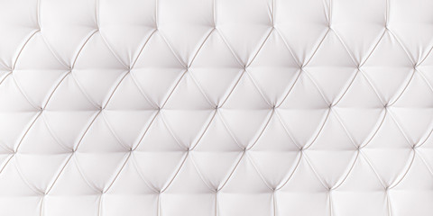 Long white upholstery texture and background