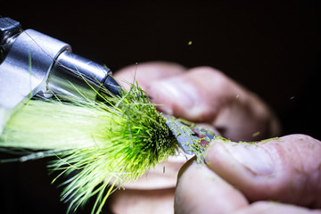 Shaping a Deer Hair Fly