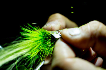 Shaping a Deer Hair Fly