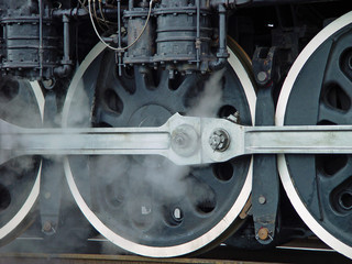 Steam Driven Wheels