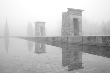 Debod temple