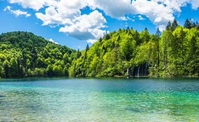 Obraz premium Plitvice Lakes National Park