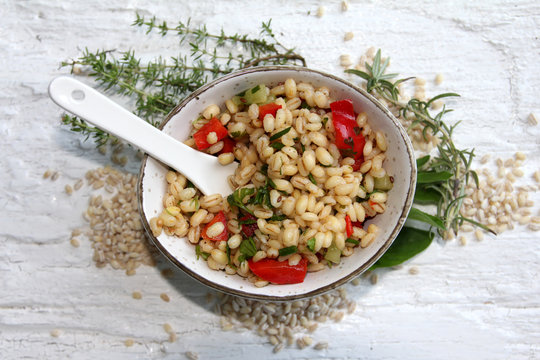 gerstengraupensalat