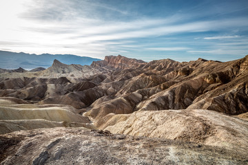Fototapeta na wymiar Death Valley 20 Mule Team Canyon Zabriskie Point