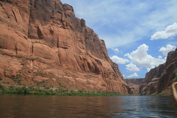 Fototapeta na wymiar colorado river in canyon 3