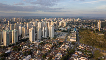 Fotos com drone da cidade de Goiânia