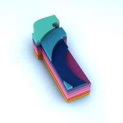 Litera f © vempireart