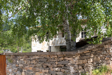 Kosovo Village with nineteenth century houses, Plovdiv Region, Bulgaria