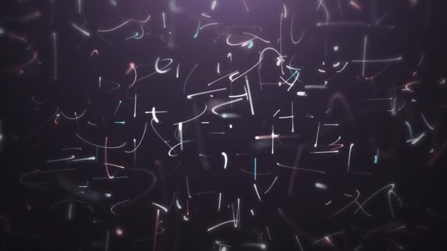 Fly into Spinning Particles Haos