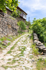 Kosovo Village with nineteenth century houses, Plovdiv Region, Bulgaria