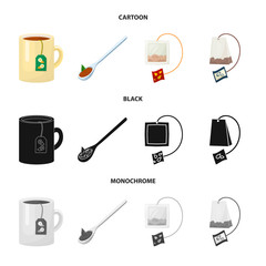 Vector illustration of healthy and floral logo. Set of healthy and gradient vector icon for stock.