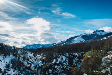 Paisaje nevado