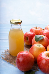 Home made apple juice