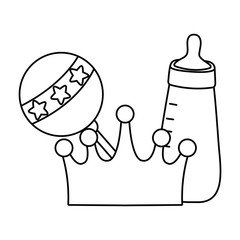 Isolated baby symbol design vector illustration