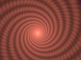 Fractal Spiral Background Image, Illustration - Infinite repeating spiral pattern, vortex of geometry. Recursive symmetrical patterns compressed and twisted into a central focal point.