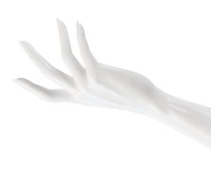 Obraz premium Cosmetic elegant hands gesture