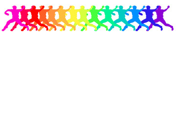 野球の七色ピッチャーフレーム