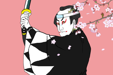 赤穂浪士・歌舞伎絵