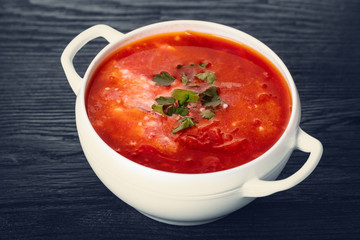 red borsch, ukrainian cuisine